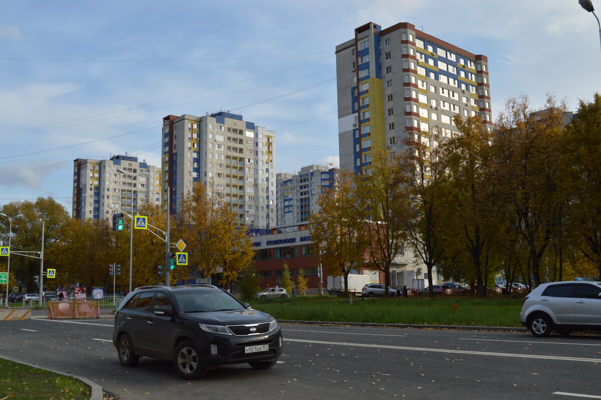 Молодежный проспект в Нижнем Новгороде и ЖК "Молодежный"