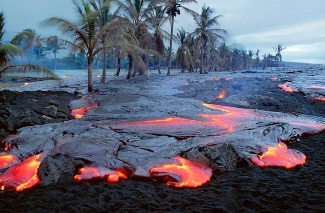 Разрушительная сила природы в миг превратила рай в ад