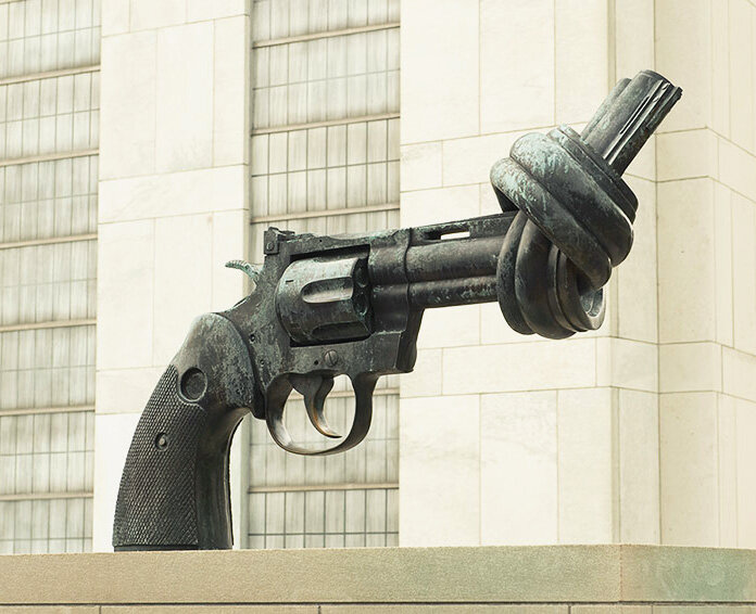 Револьвер узлом, Нью-Йорк, США