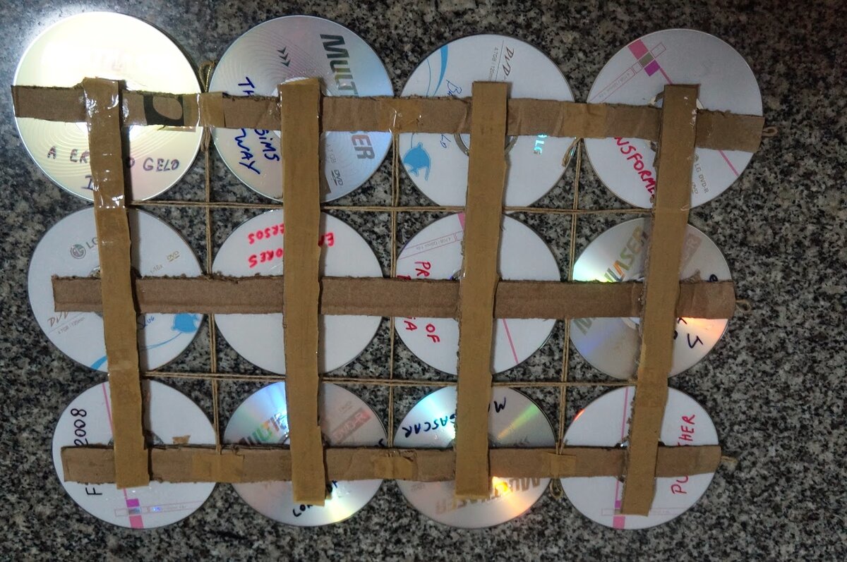 Делаем сову из CD дисков (МК) Идея взята по картинке из Интернета (фото ниже)