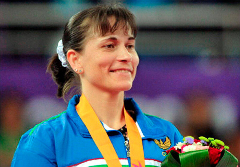 Оксана Чусовитина. Фото с сайта Sports.uz