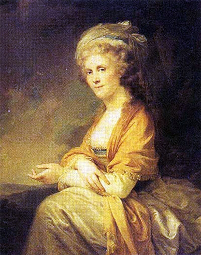 И. Лампи Старший. Портрет Екатерины Петровны Строгановой