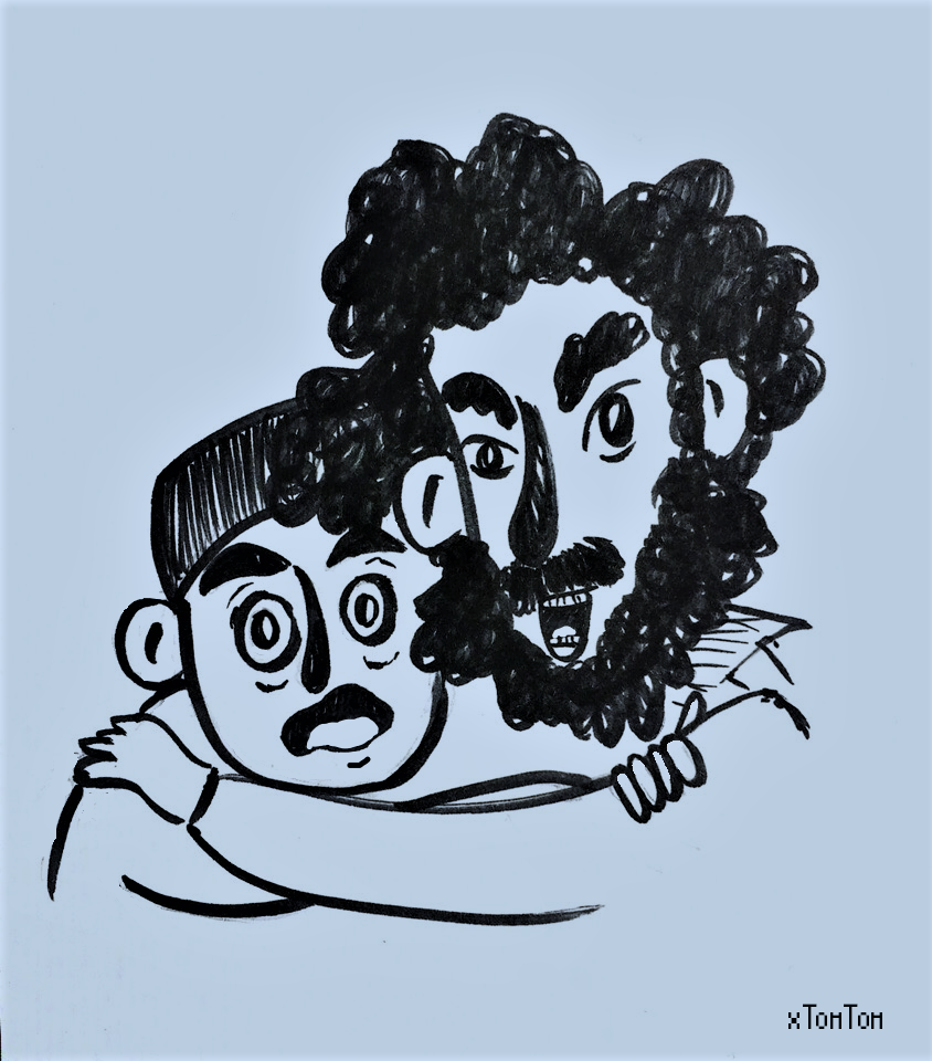 Карикатура грабителей by xTomTom