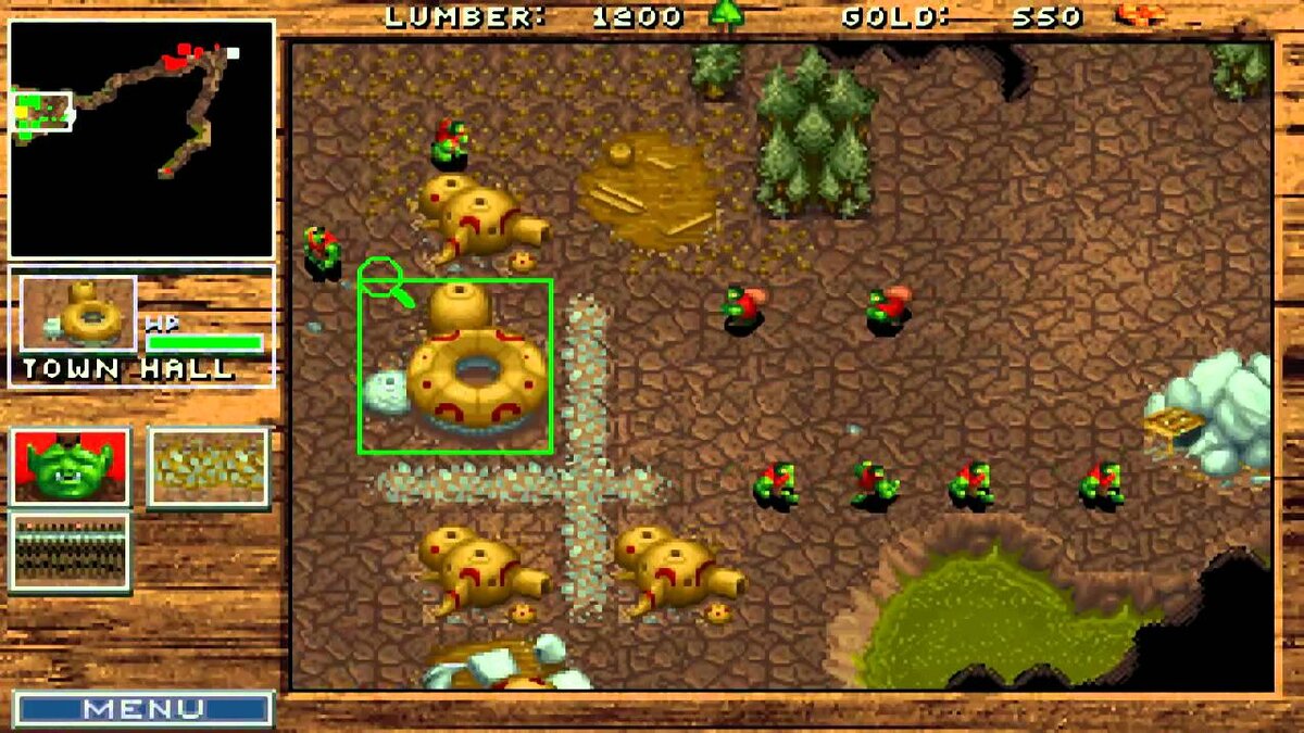 Строения орков образца 1994 года.