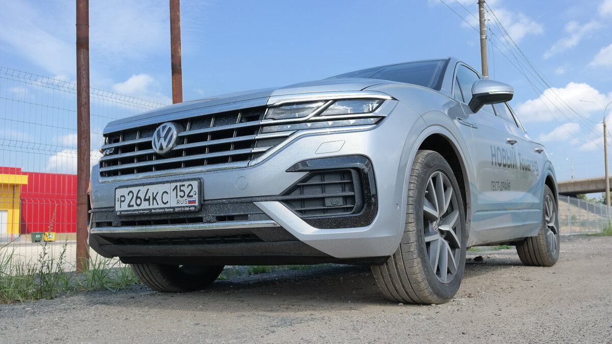 Volkswagen Touareg: старший брат | За полный дроссель | Дзен