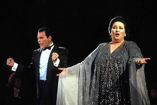 
С Фредди Меркьюри