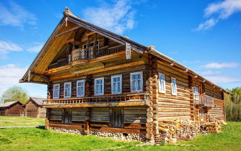 Дома на Русском Севере всегда отличались добротностью и многофункциональностью