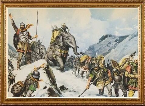 Карфагеняне в Альпах