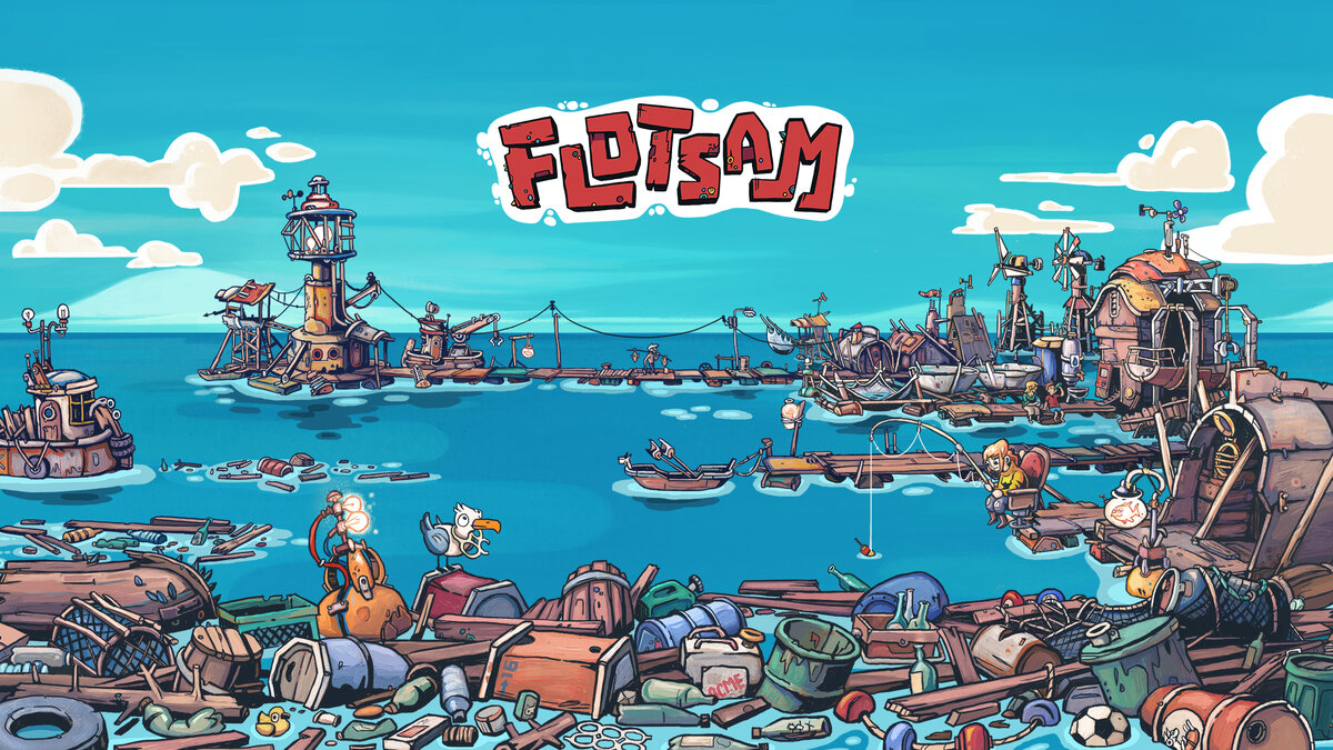 Flotsam новая игра про выживание на воде | Game.Pasifik.RU | Дзен