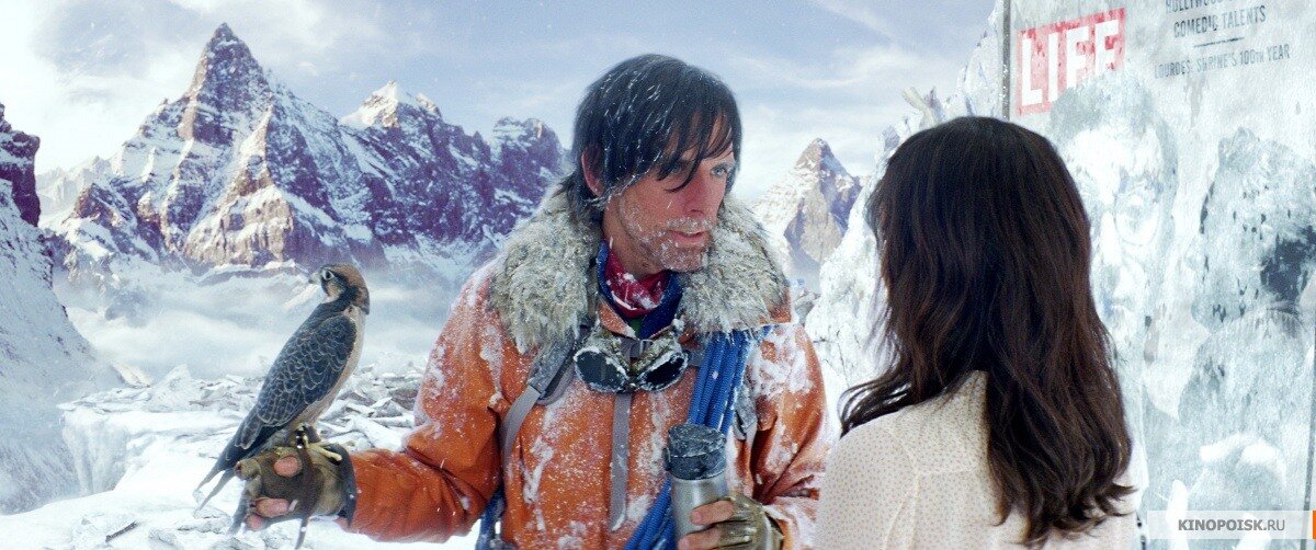 кадр из фильма «Невероятная жизнь Уолтера Митти» 