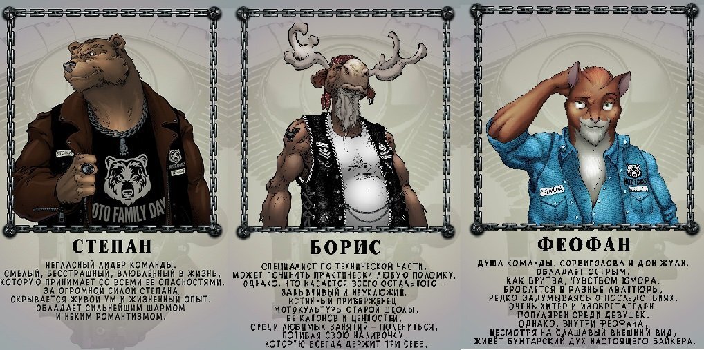 Главные герои