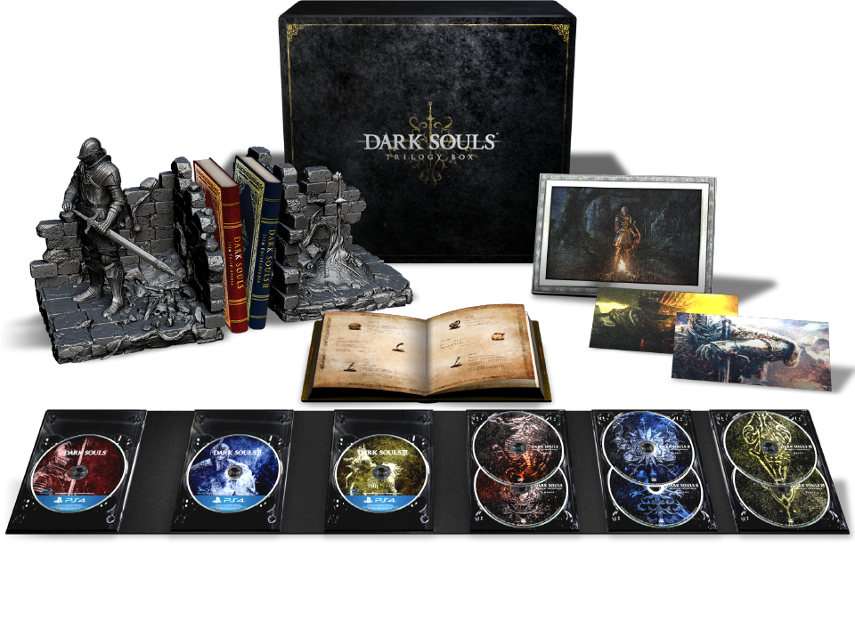 Коллекционное издание. Dark Souls Trilogy Box. Dark Souls трилогия. Трилогия все души. Стартовый набор коллекционера UE.