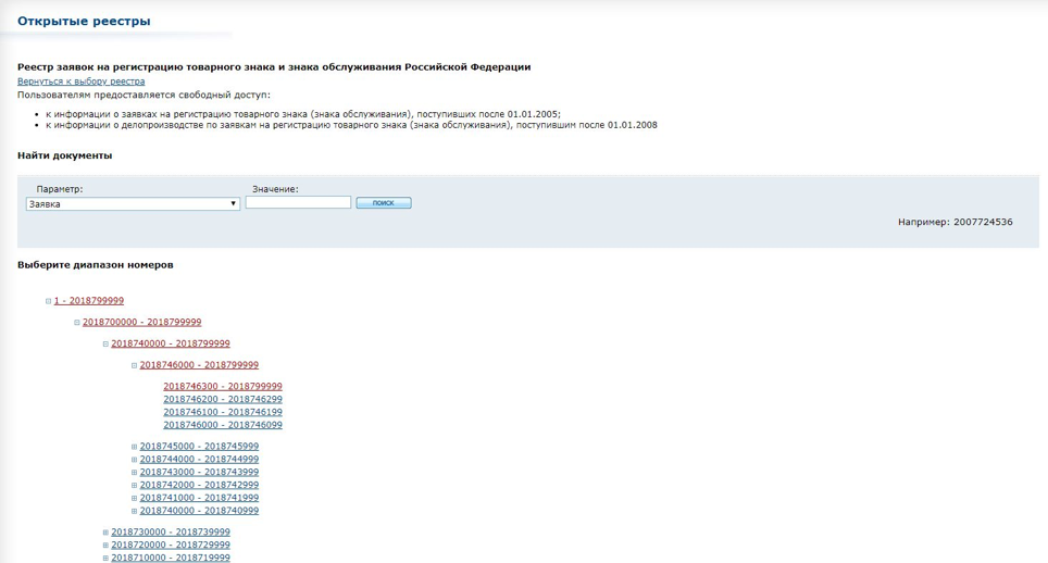 Открытый реестр товарных. Реестр заявок. Товарные знаки реестр. Роспатент товарный знак. Номер заявки.