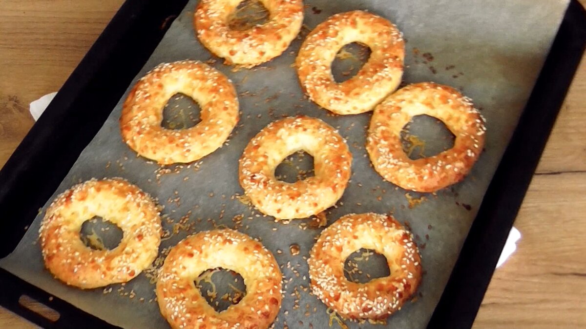Сырные Колечки с творогом