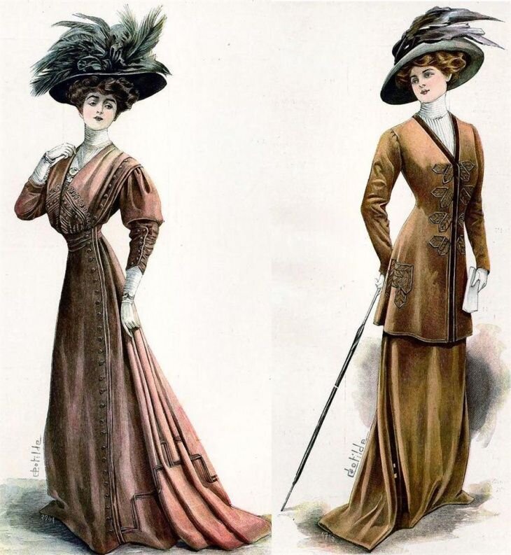 Начало 20 века мода
