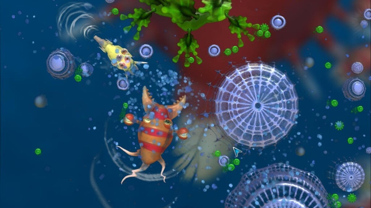 первобытный коктейль, мы уже немного подросли и отрастили жгутики с клювом