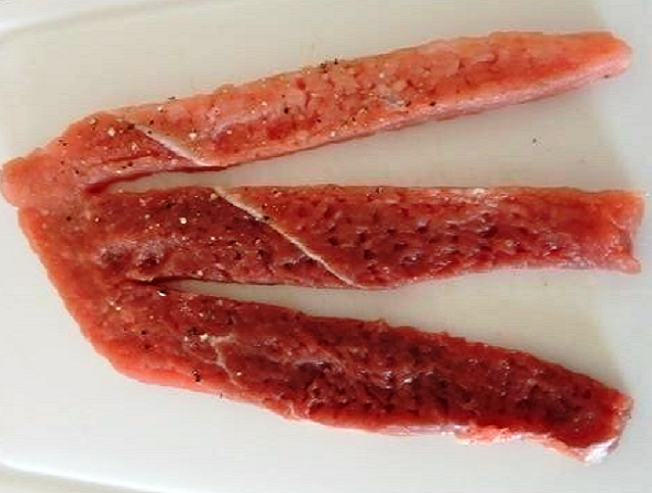 "Косички" из мяса - вкусно и оригинально