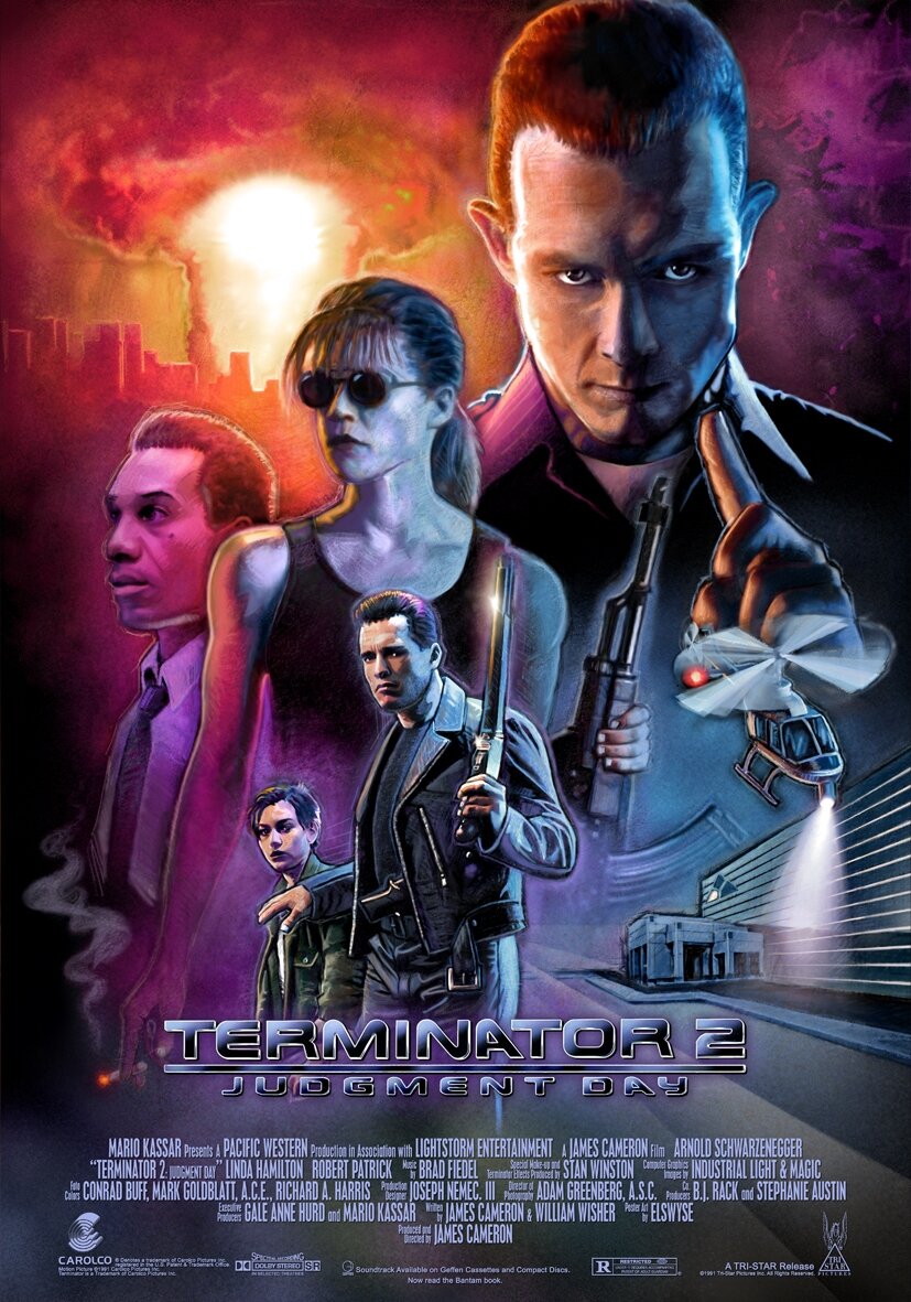 фанатский постер к Терминатору 2 (источник kinopoisk.ru)