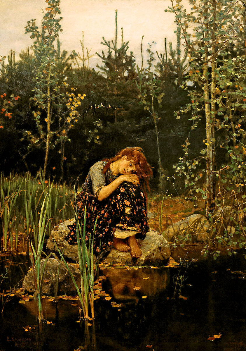 Виктор Васнецов "Аленушка", 1881