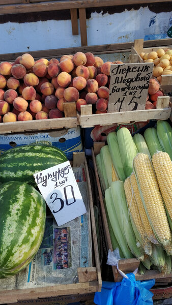 Цены на фрукты и овощи в Севастополе. Что - почем в августе?