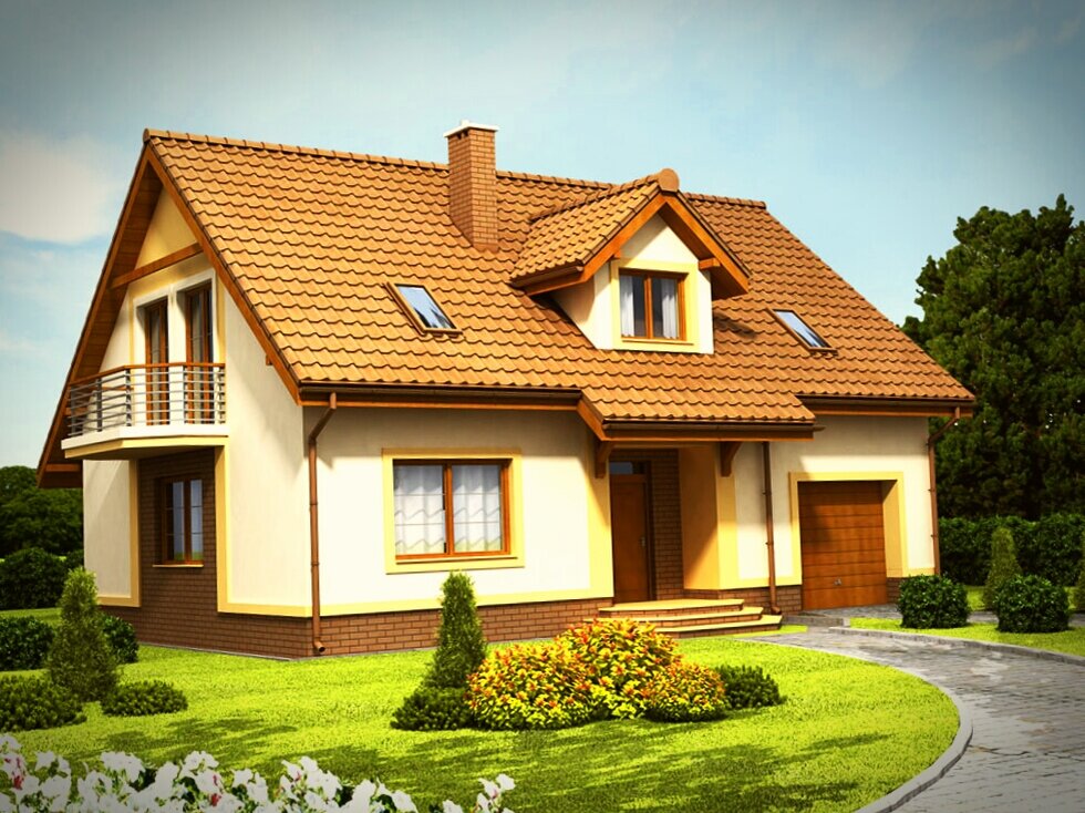 100 лучших проектов домов Bien-Zenker Musterhaus Concept-M 159 in Bad Vilbel Outside house colors, Outsi