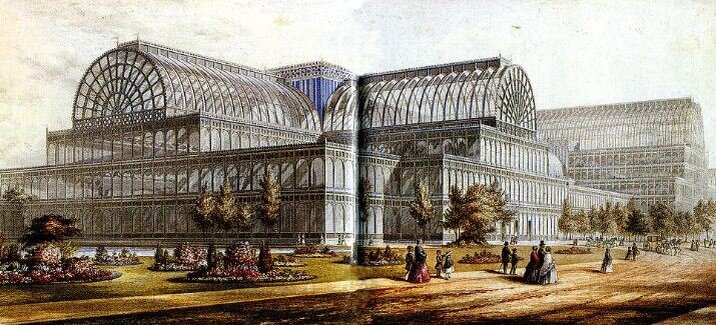 Джозеф Пакстон Хрустальный Дворец 1851 Лондон