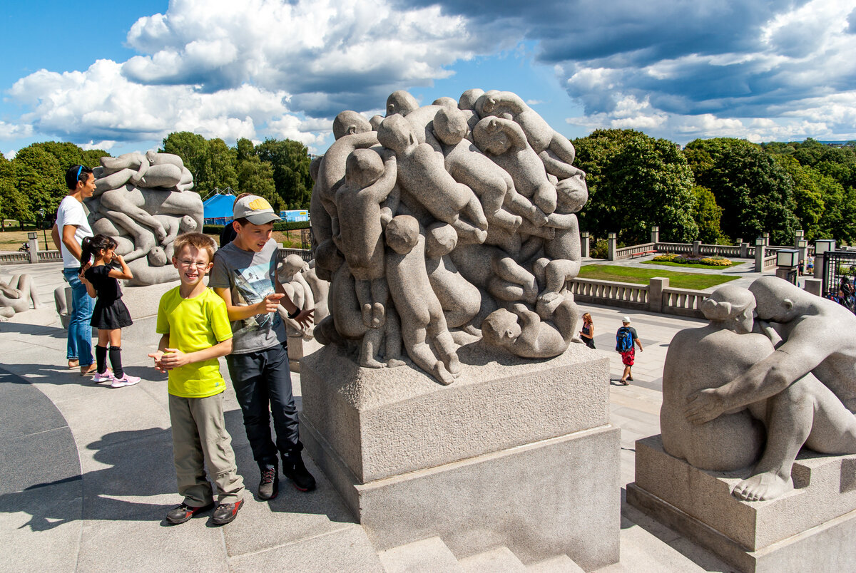 Парк вигеланда в осло