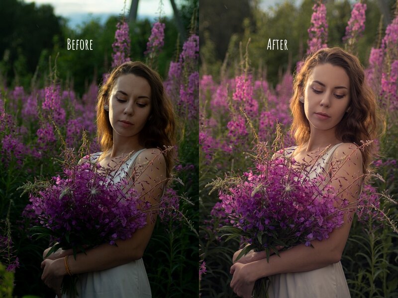 Очень редко делаю фотографии для подруг и знакомых.