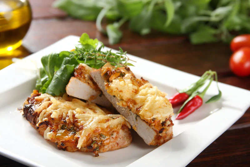 Вариант сервировки готового блюда