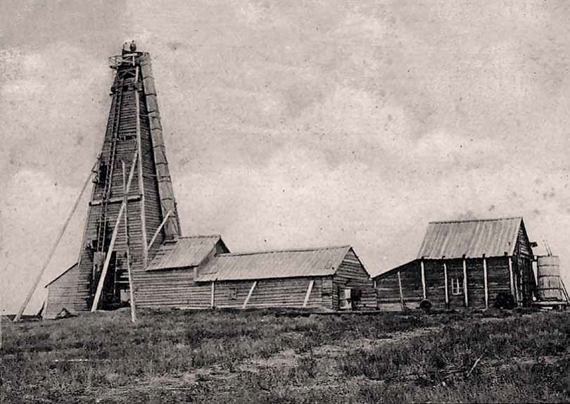 Нефтяная вышка вблизи г. Керчи