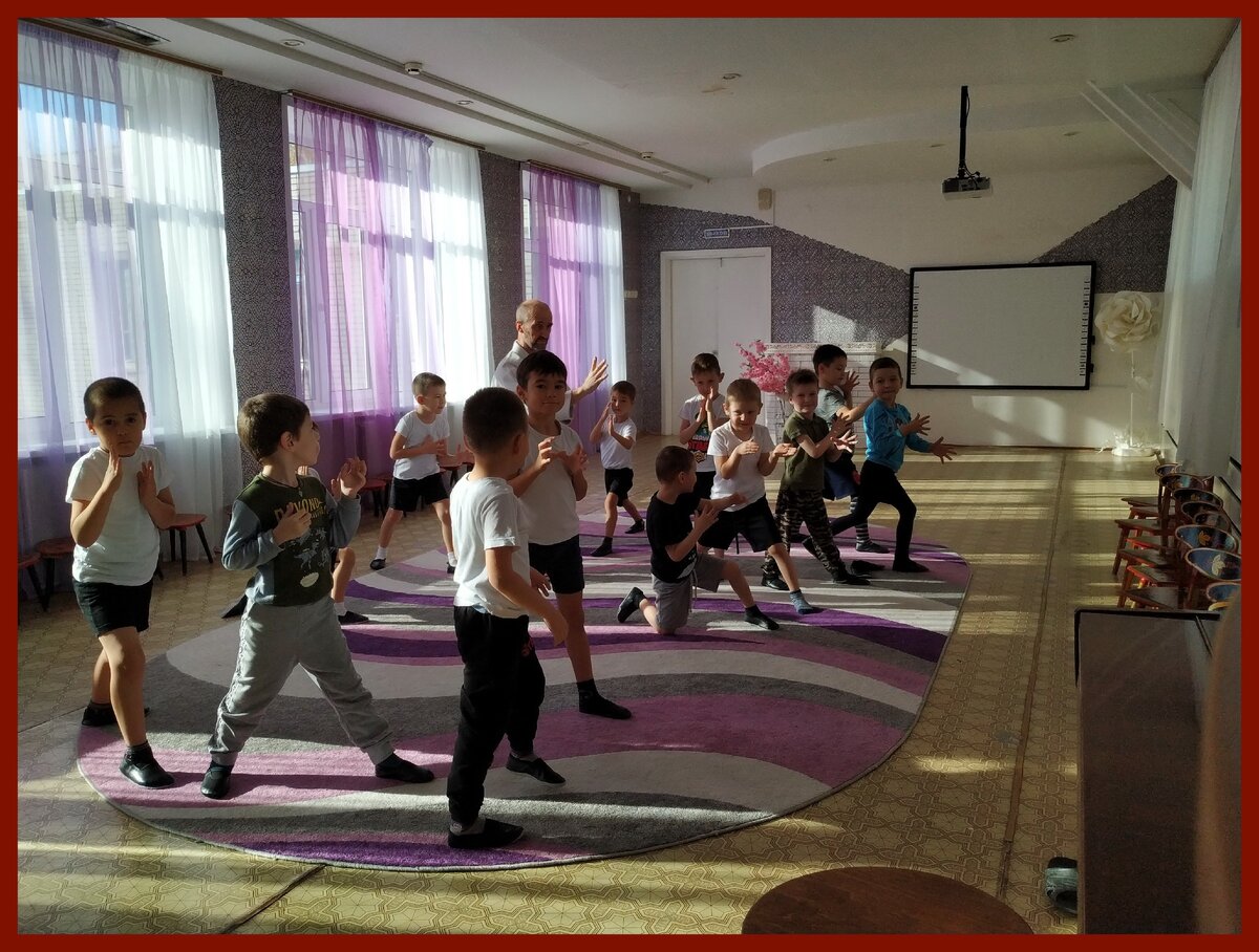Занятия с дошкольниками.