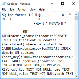 Edit cookie