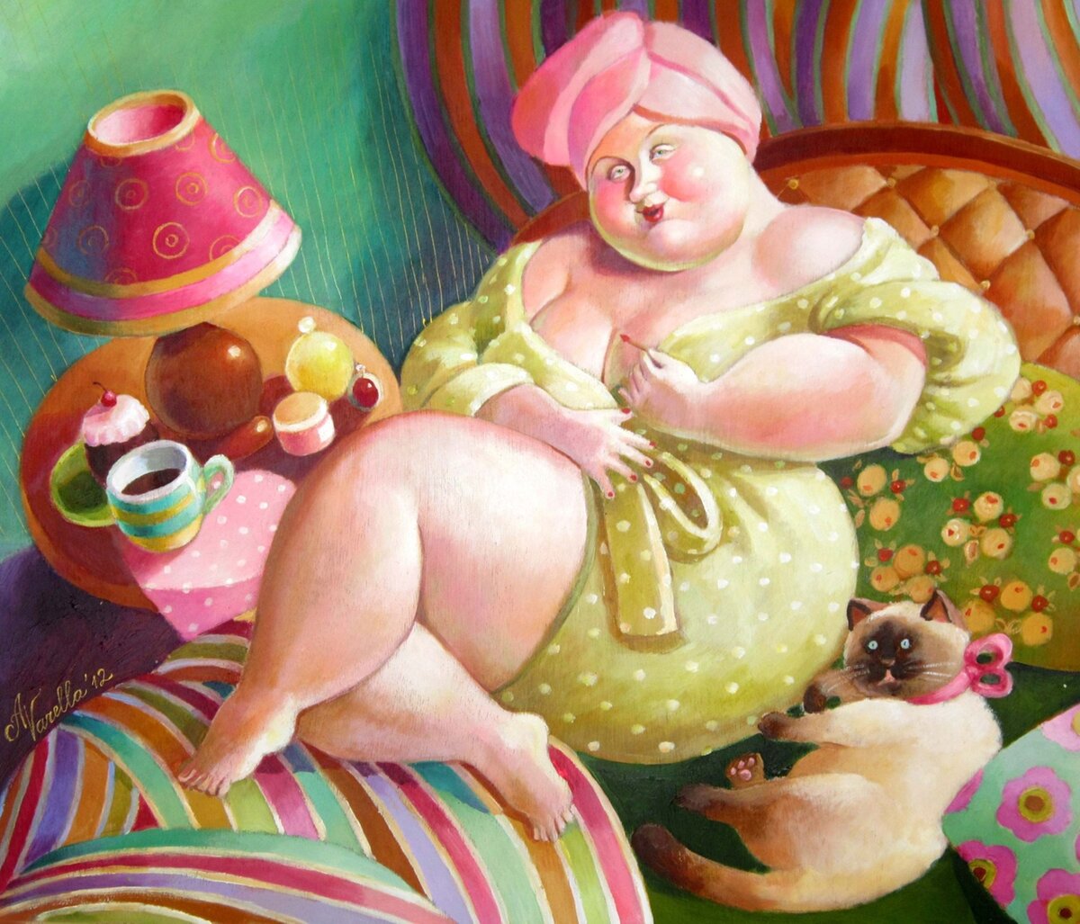 Художник Анна Савельева-Варелла