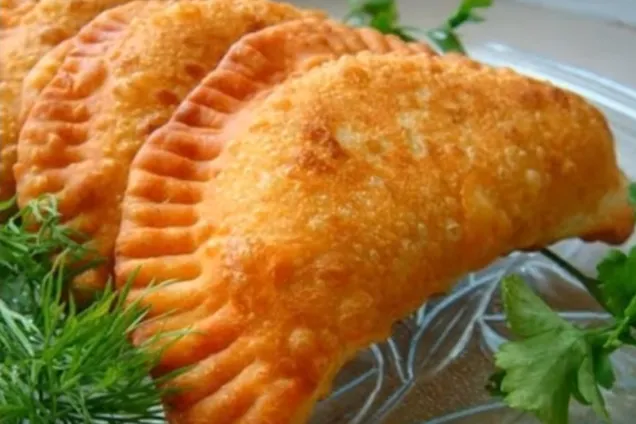 Чебуреки на кефире 