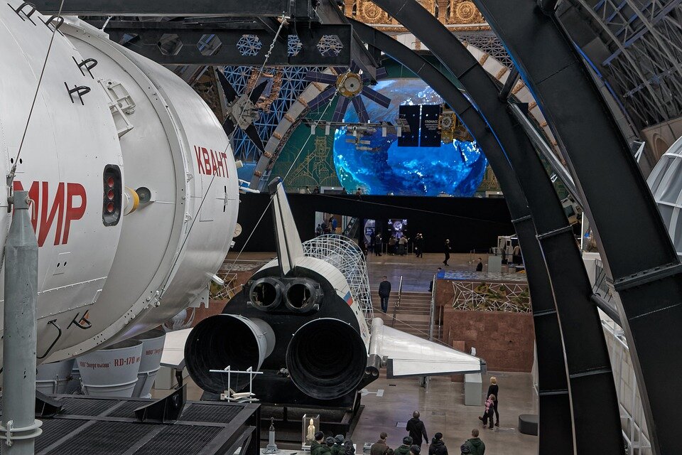 Экспонаты музея космонавтики. Источник фото - https://pixabay.com/