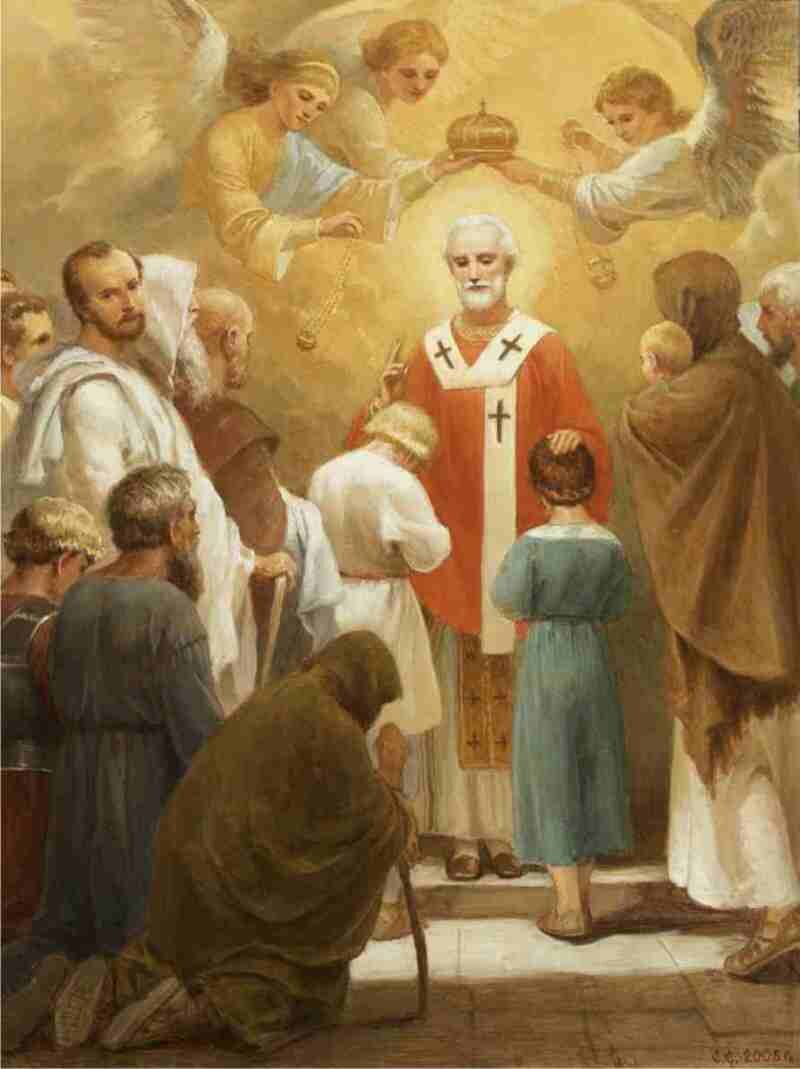 Художник Сергей Ефошкин. Николай Чудотворец. http://hramvkudrovo.ru/zhivopisnyjj-cikl-sergeya-efoshkina-sv-nikolajj-chudotvorec/