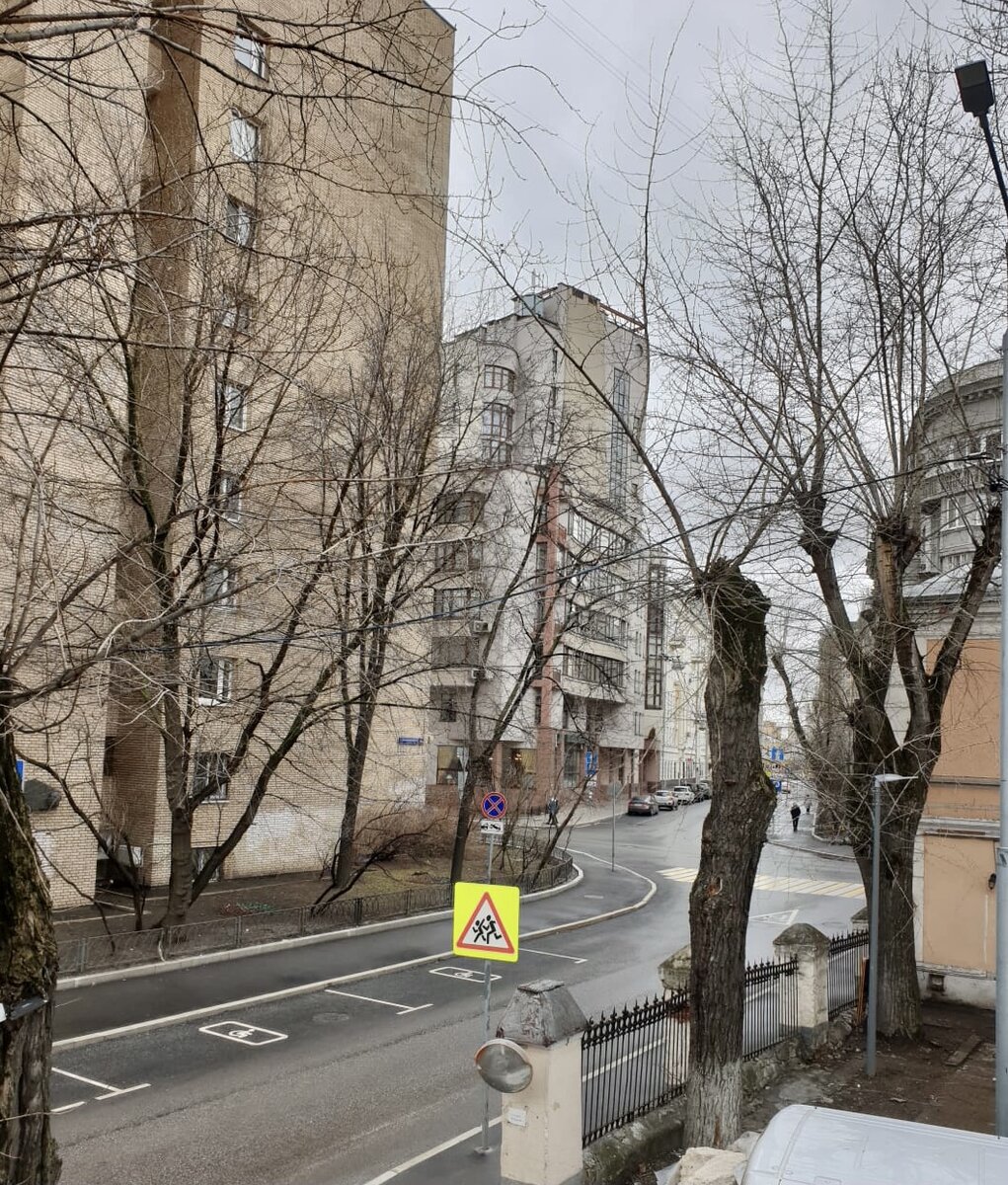 Вид из окна отеля.