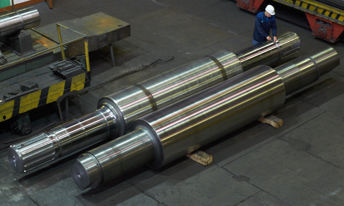 Валки для стана 5000 на «Кушвинском заводе прокатных валков» (КЗПВ).