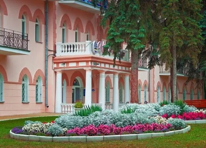 Цветники санатория