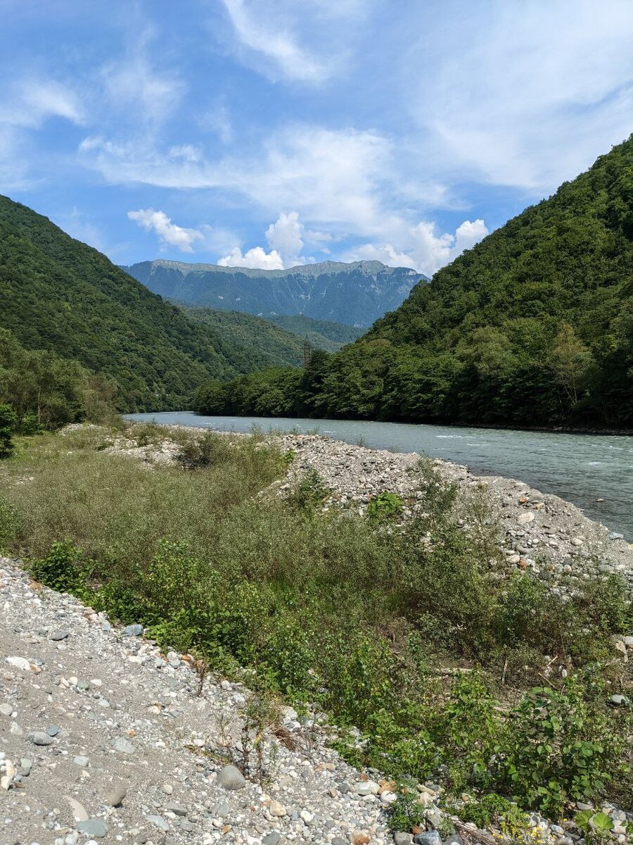 Начало поездки. Виды