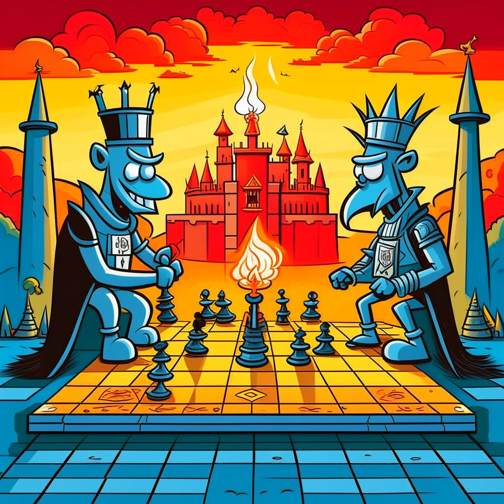 Шахматы — одна из известнейших моделей конфликта