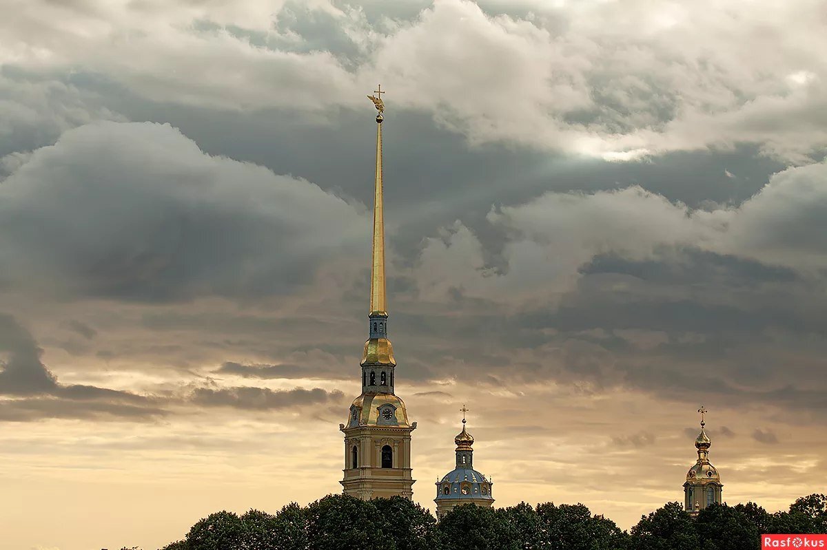 Петропавловский собор и Адмиралтейство