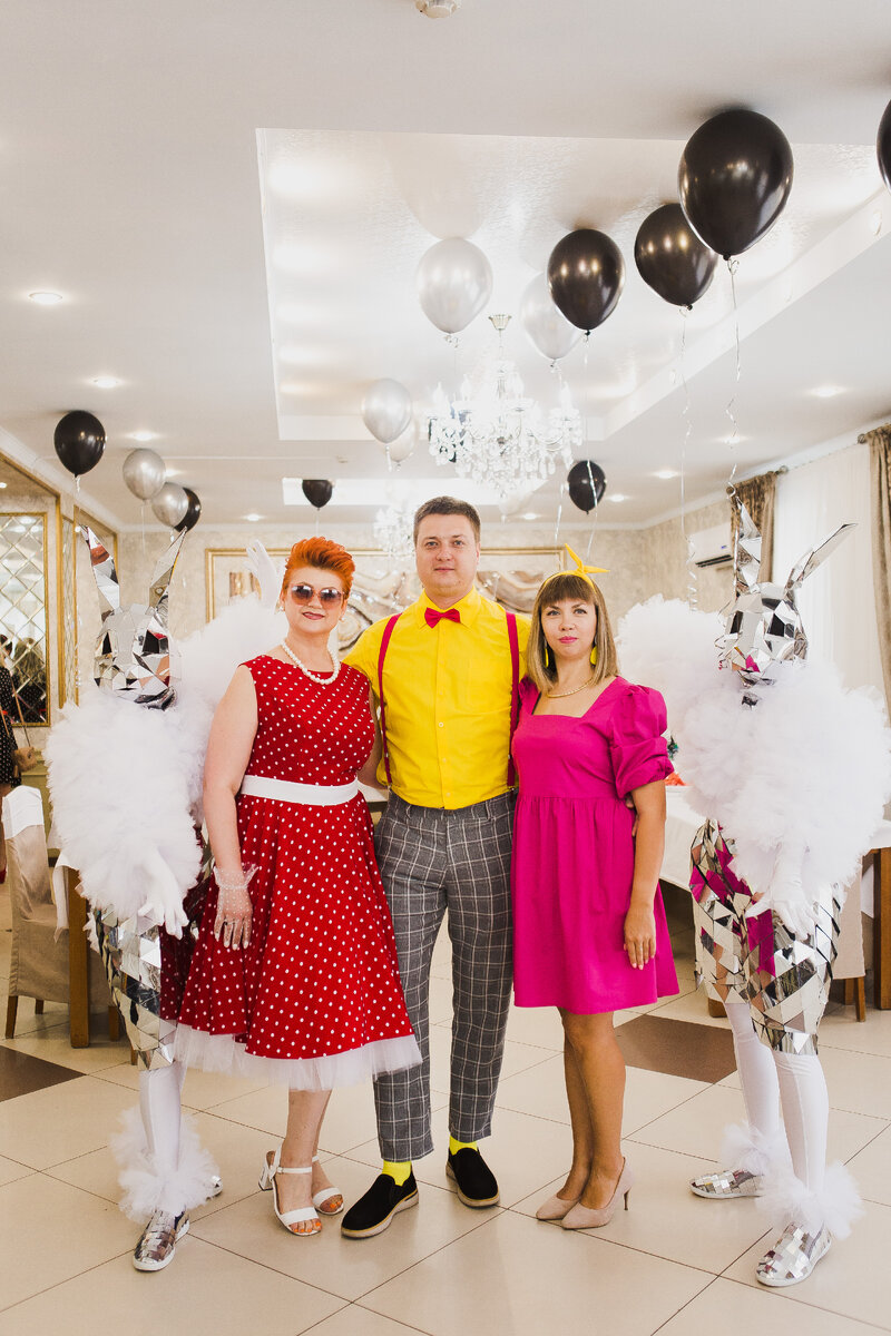 С тетей нашего друга