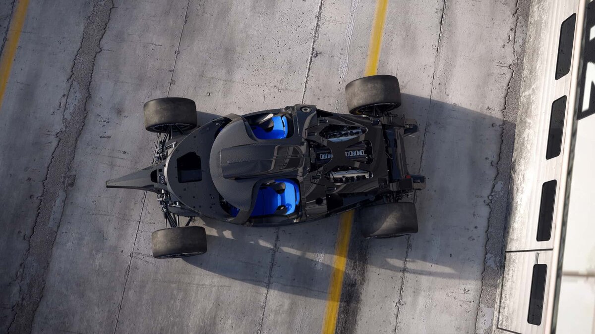 Bugatti представила свой новый гоночный проект - Bolide, который не просто трековая версия Chiron, а полностью самостоятельная разработкой.-2-2