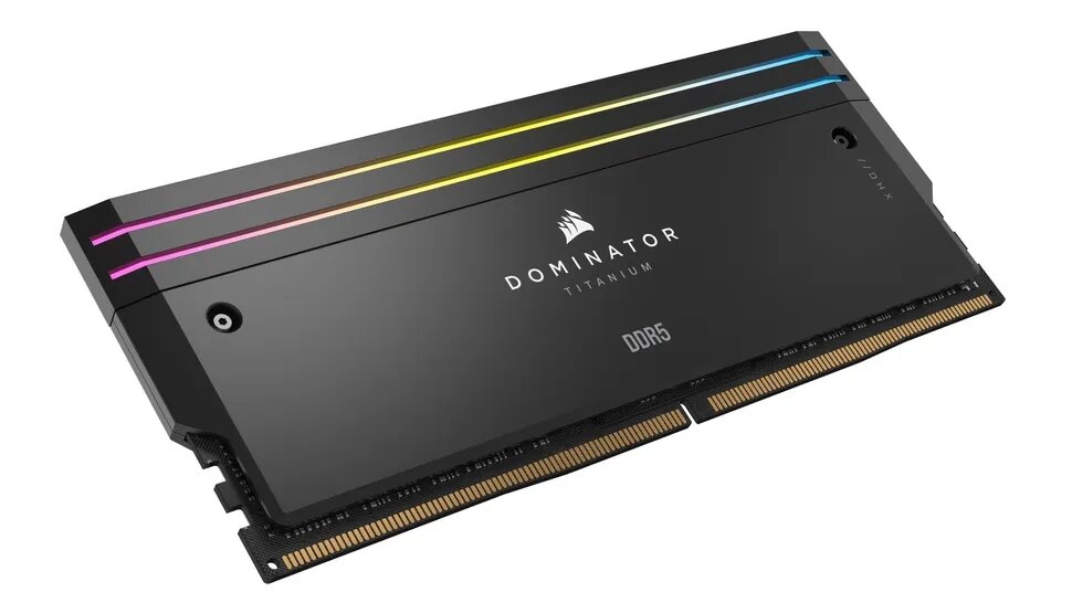    Corsair Dominator Titanium — новая ОЗУ DDR5 с частотой до 8000 МГц