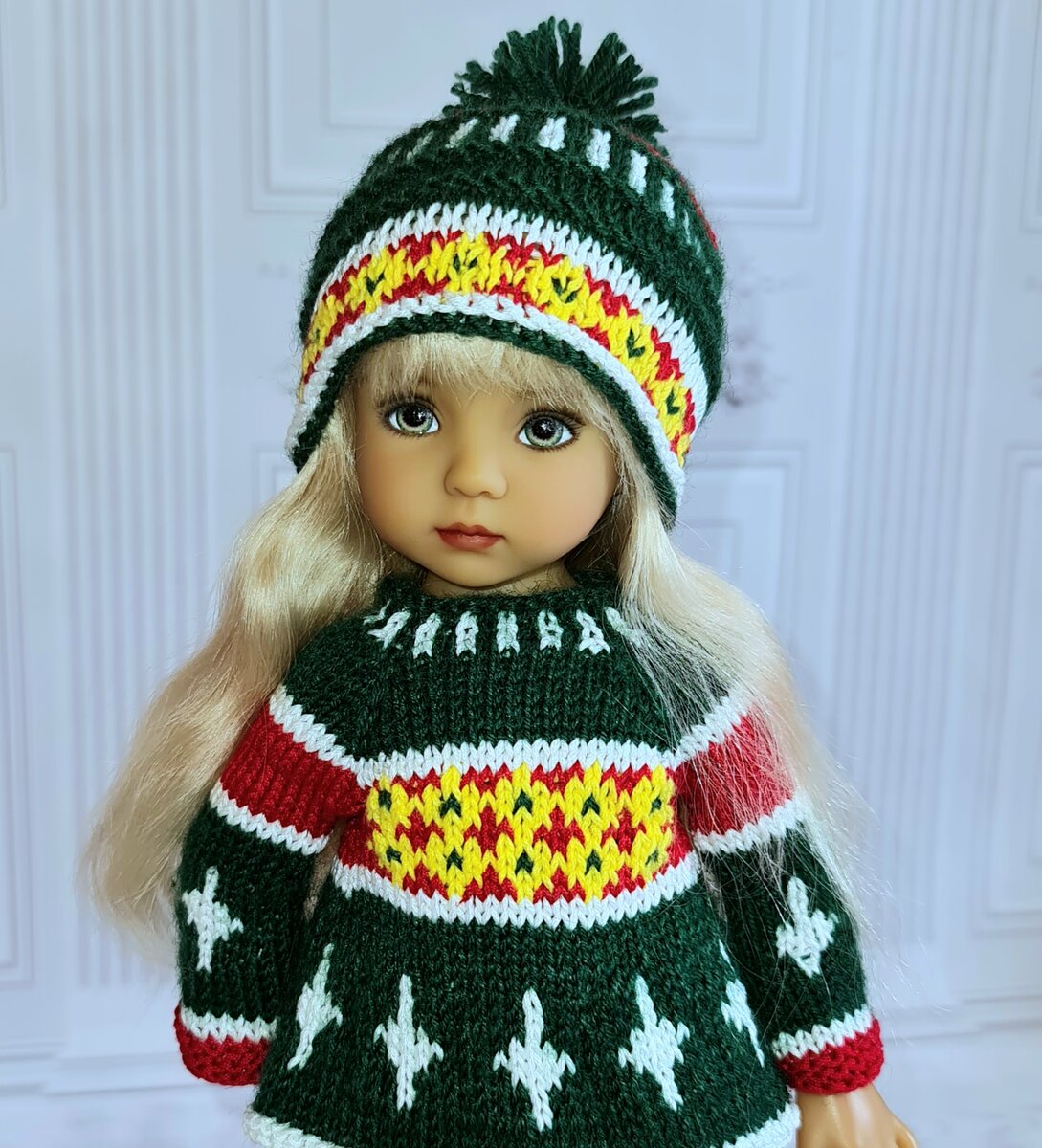 Little Darling в костюме из прошлогодней новогодней коллекции. Работа автора. 