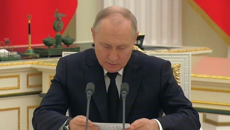     На содержание ЧВК «Вагнер» за год было выделено из бюджета страны свыше 86,2 миллиарда рублей. Об этом сообщил президент страны Владимир Путин.