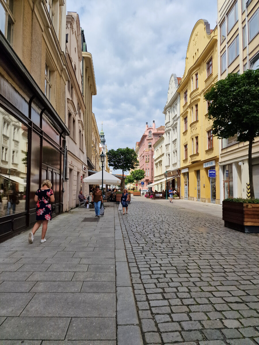 фото автора: пльзеньская улочка