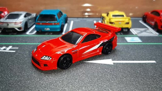 Custom hot wheels toyota supra on sale