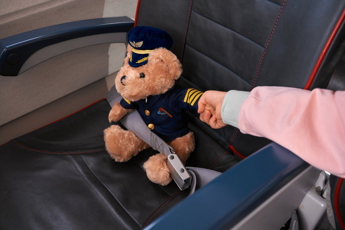 В полёт лучше взять новую игрушку, с которой ребенок до этого ещё не играл